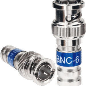 CONECTOR BNC COMPRESION PARA CABLE RG-6