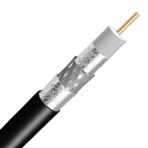 CABLE COAXIAL 98% NEGMP RG-6-96BK MK RG-6A-98 305M